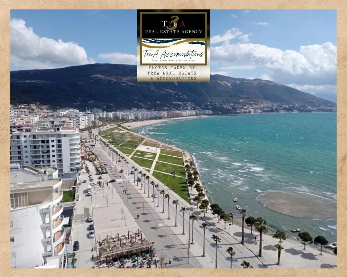 Trea Accomodations - 2 Bedrooms - Riviera With Private Parking Vlore Apartment